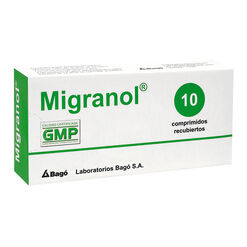 Product image of Migranol x 10 Comprimidos Recubiertos - Bago