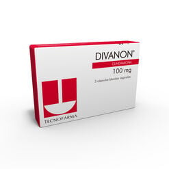 Product image of Divanon 100 mg x 3 Capsulas Blandas Vaginales - Tecnofarma s.a.