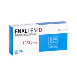 Enalten-D 10 mg/25 mg x 30 Comprimidos - Saval s.a.