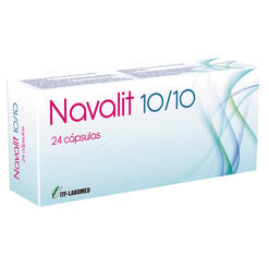 Product image of Navalit 10/10 X 24 Capsulas con Granulos con Recubrimiento Enterico - Itf - labomed