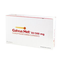 Galvus Met 50 mg/500 mg x 28 Comprimidos Recubiertos - Axon