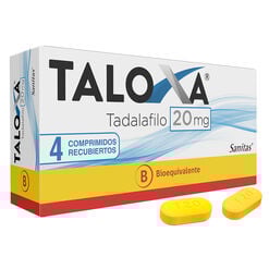 Product image of Taloxa 20 mg x 4 Comprimidos Recubiertos - Instituto sanitas s.a