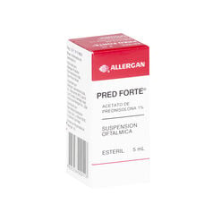 Pred Forte 1 % x 5 mL Suspensión Oftálmica - Abbvie