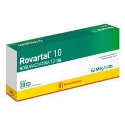 Rovartal 10 mg x 30 Comprimidos Recubiertos - Megalabs chile s.a