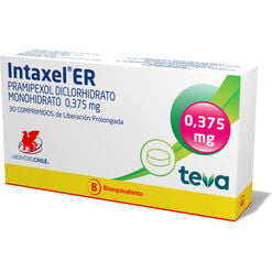 Product image of Intaxel ER 0.375 mg x 30 Comprimidos Liberación Prolongada - Chile