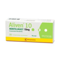 Aliven 10 mg x 28 Comprimidos Recubiertos - Deutsche pharma