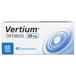 Product image of Vertium 25 mg x 40 Comprimidos - Saval s.a.