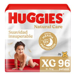 Product image of Pañal Huggies Natural Care Xg 96 Un