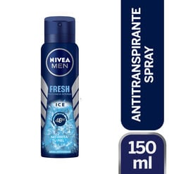 Product image of DESODORANTE SPRAY NIVEA MEN FRESH ICE 150 ML