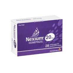 Nexium 20 mg x 28 Comprimidos con Recubrimiento Entérico - Astrazeneca