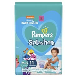 Product image of Pañal Pampers Splashers M/G 11 unidades