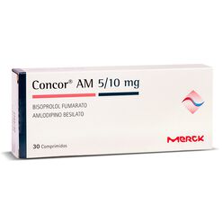 Concor AM 5 mg/10 mg x 30 Comprimidos - Merck