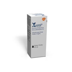 Xuzal 5 mg/mL x 20 mL Solución Oral Para Gotas - Glaxosmithkline chile