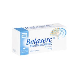 Product image of Betaserc 16 mg x 30 Comprimidos - Abbott