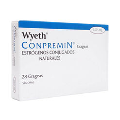 Conpremin 0,625 mg x 28 Grageas - Laboratorios wyeth llc