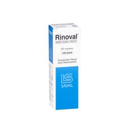 Rinoval 50 mcg x 120 Dosis Suspensión Nasal Para Nebulizacion - Saval s.a.