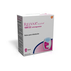 Relvar Ellipta 184 mcg/22 mcg/Dosis x 30 Dosis Polvo para Inhalacion - Glaxosmithkline chile