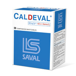 Caldeval x 30 Comprimidos Masticables - Saval s.a.