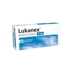 Lukanex 4 mg x 40 Comprimidos Masticables - Saval s.a.