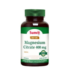 Sunvitlife Magnesio Citrato 400 mg x 60 Comprimidos