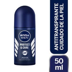 Product image of DESODORANTE ROLL ON NIVEA MEN PROTECT & CARE 50ML