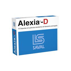 Alexia-D x 10 Capsulas Con Granulos Recubiertos De Liberacion Prolongada - Saval s.a.