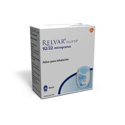 Relvar Ellipta 92 mcg/22 mcg/Dosis x 30 Dosis Polvo para Inhalacion - Glaxosmithkline chile