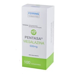 Pentasa 500 mg x 100 Comprimidos Liberación Prolongada - Ferring