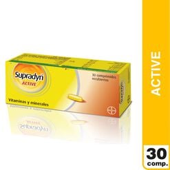 Supradyn Active x 30 Comprimidos Recubiertos - Bayer de chile s.a.