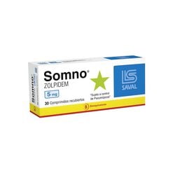 Product image of Somno 5 mg x 30 Comprimidos Recubiertos - Saval s.a.