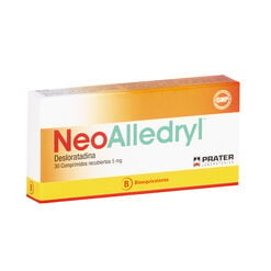 Neo Alledryl 5 mg x 30 Comprimidos Recubiertos - Prater