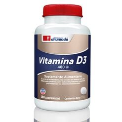 Product image of Vitamina D-3 400 Ui 100 Comprimidos - Farmacias ahumada