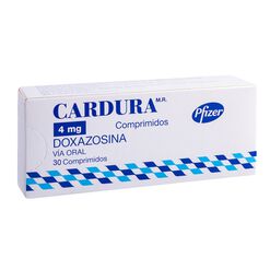 Cardura XL 4 mg x 30 Comprimidos - Pfizer de chile s.a.