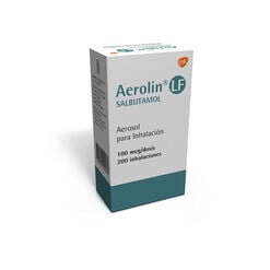 Aerolin LF 100 mcg x 200 Dosis Aerosol Para Inhalación - Glaxosmithkline chile