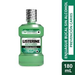 Product image of Listerine Anticaries Zero Alcohol 180Ml