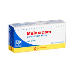 Product image of Meloxicam 15 mg x 10 Comprimidos PASTEUR