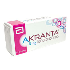 Akranta 8 mg x 12 Capsulas - Recalcine s.a.