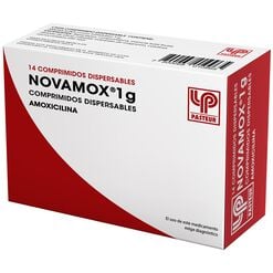 Novamox 1 g x 14 Comprimidos Dispersables - Pasteur