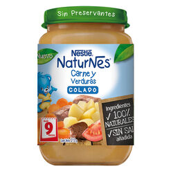 Colado Naturnes Carne y Verduras 215g - Nestle