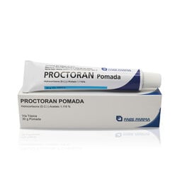 Product image of Proctoran 1 % x 30 g Pomada - Faes farma chile