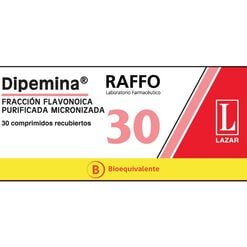 Dipemina X 30 Comprimidos Recubiertos - Raffo s.a