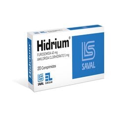 Hidrium x 20 Comprimidos - Saval s.a.