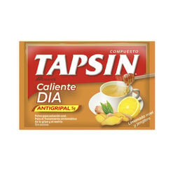 Tapsin Compuesto Antigripal Caliente Día Limón, Miel, Jengibre x 1 Sobre Polvo Para Solucion Oral - Maver s.a.