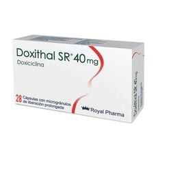 Doxithal SR 40 mg x 28 Cápsulas Con Microgranulos De Liberación Prolongada - Megalabs chile s.a