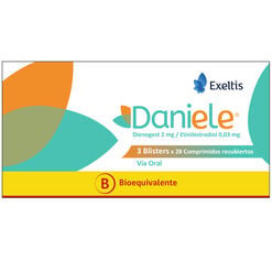 Daniele 3 Blister x 28 Comprimidos Recubiertos - Exeltis