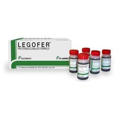 Legofer 40 mg x 15 ml Solución Oral x 10 Frascos - Itf - labomed