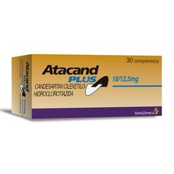 Atacand Plus 16 mg/12,5 mg x 30 Comprimidos - Astrazeneca