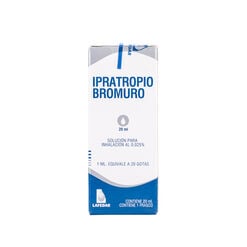 Ipratropio Bromuro 0.025 % x 20 ml Solución para Nebulización BPH S.A. - Generico