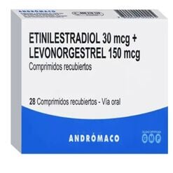 Product image of Levonorges/Etinilestra150/30 28Comp - Andromaco s.a.