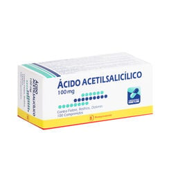 Acido Acetilsalicilico 100 mg x 100 Comprimidos MINTLAB CO SA